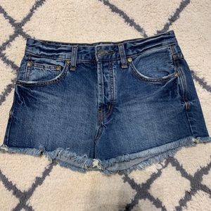 Free People Jean Shorts